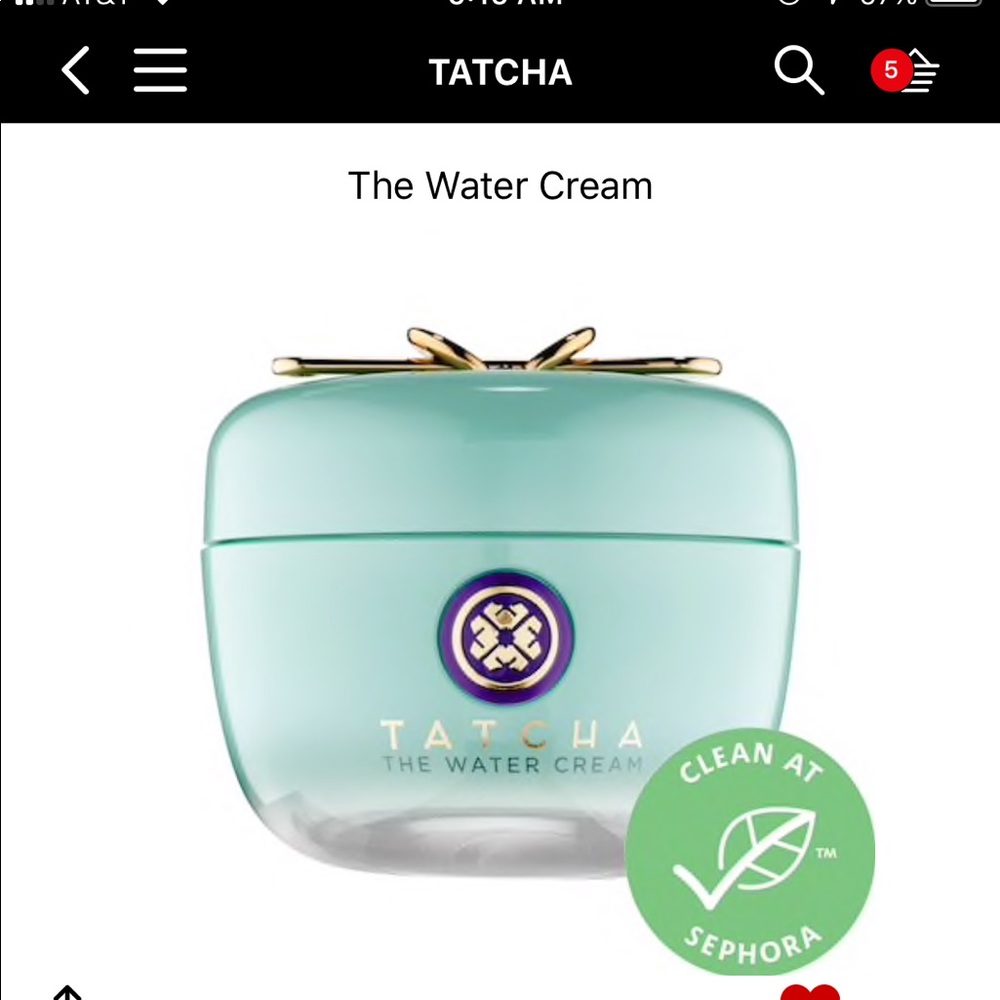 TATCHA WATER CREAM